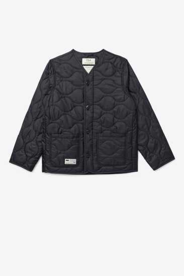 Fila Unisex Project 7 Lightweight Quilted Giletse 001 Noir Fila France LXB-156209